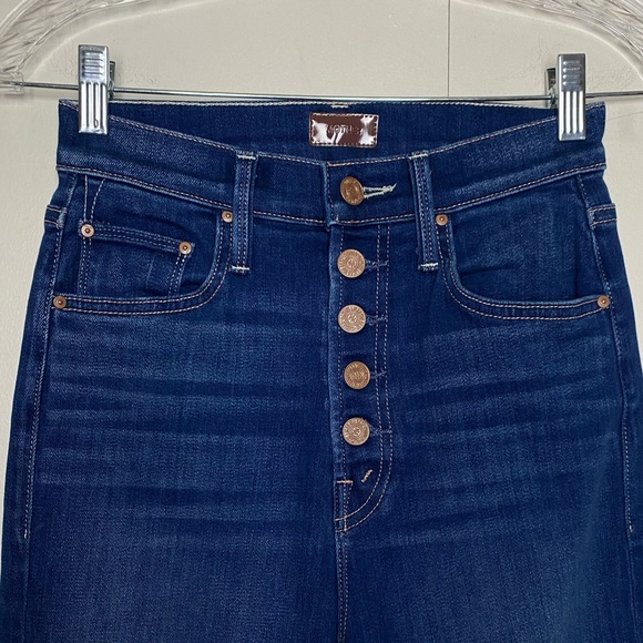 MOTHER The Pixie Rider Ankle Jean Taxi! High Waist Size 25 - Picture 9 of 16
